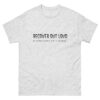 Recover Out Loud T-Shirt Black Text - Image 11