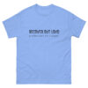 Recover Out Loud T-Shirt Black Text - Image 5