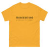 Recover Out Loud T-Shirt Black Text - Image 6