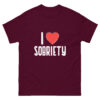 I Love Sobriety T-Shirt - Image 2