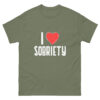 I Love Sobriety T-Shirt - Image 8