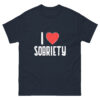 I Love Sobriety T-Shirt - Image 3