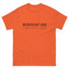 Recover Out Loud T-Shirt Black Text - Image 2
