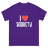 I Love Sobriety T-Shirt - Image 4