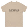 Recover Out Loud T-Shirt Black Text - Image 8